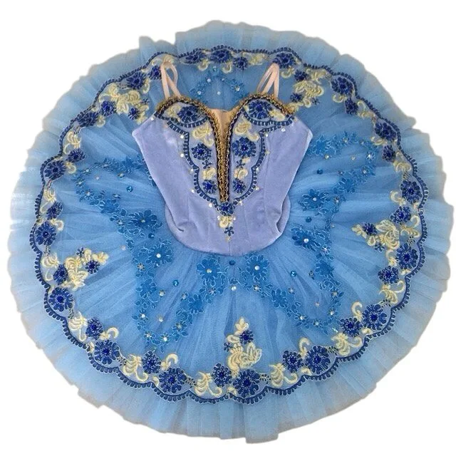 Blue bird ballet tutu